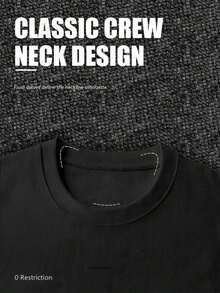 Camisetas gráficas de manga corta para mujer, camiseta cómoda de cuello redondo, manga corta, suave y transpirable, ropa de mujer, camiseta de verano y primavera, ropa de calle, tops de tela vintage. - Negro - Ver 10