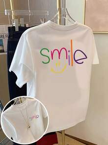 Women T-Shirts - [White] - View 2
