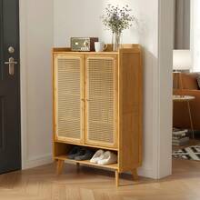 Shoe Racks - Oak Color - View 4