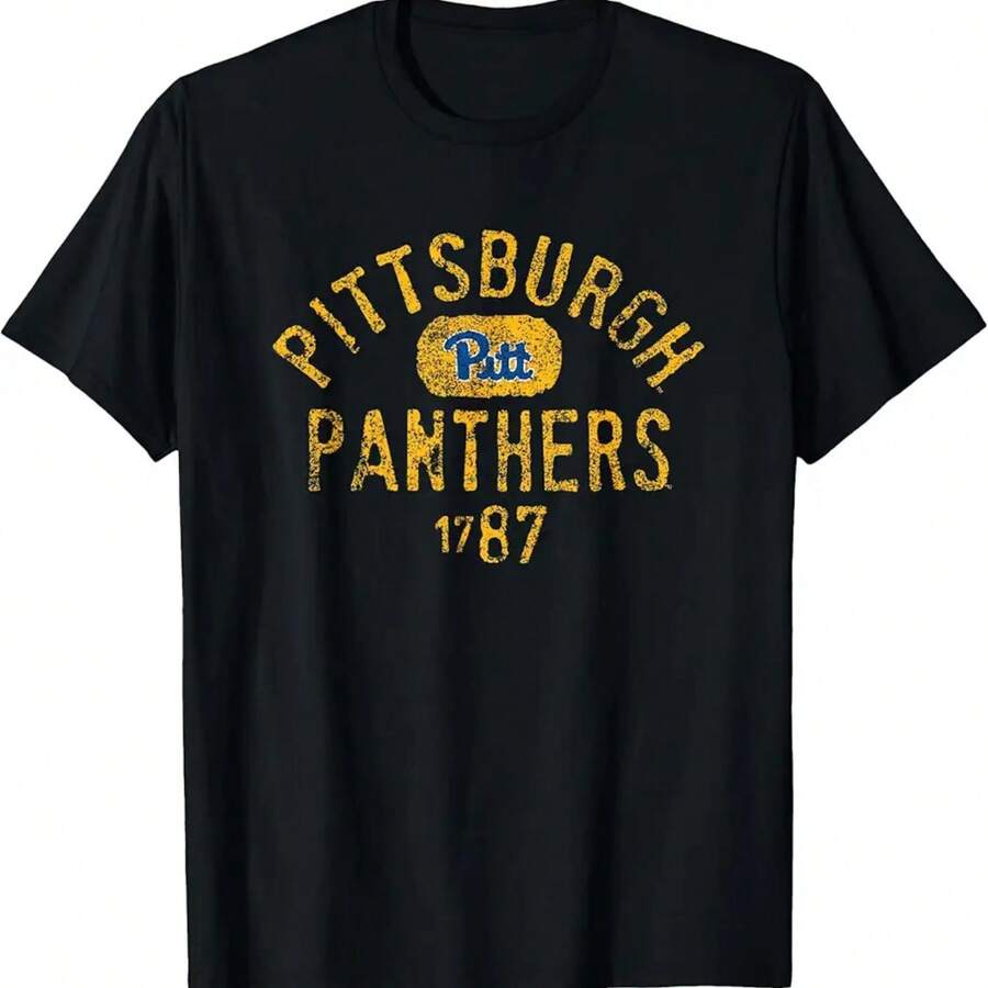 Pittsburgh Panthers 1787 Vintage T-Shirt Small - màu đen - Xem 1
