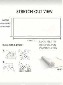 40cm X 10m Self-Adhesive Aluminum Foil Waterproof And Heat Resistant Sticker, Kitchen Oil-Proof Sticker For Sink/Cabinet/Drawer - Silver - View 3