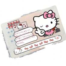 1 chiếc ví đựng thẻ ID bảo vệ toàn diện, ví đựng thẻ chống từ tính chất lượng cao, kiểu dáng thời trang, ví đựng thẻ đeo cổ phong cách Nhật Bản dễ thương. - Nhiều màu - Xem 5