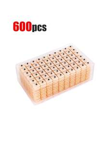 600 hạt bấm huyệt tai, hạt dán thư giãn và massage huyệt đạo, miếng dán bấm huyệt tai unisex để kích thích huyệt đạo và massage tai. - Đen - Xem 9