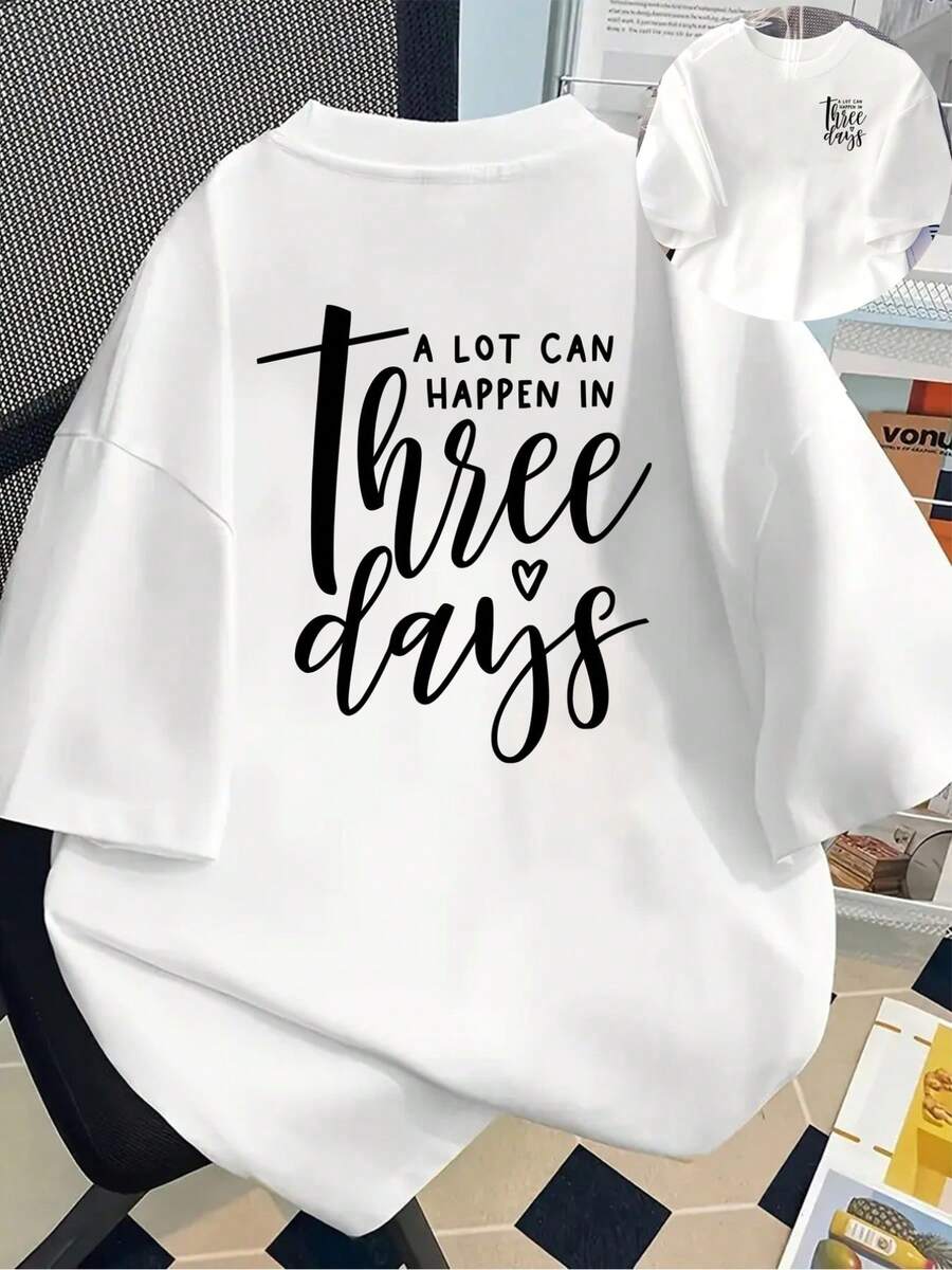 Women T-Shirts - [White] - View 1
