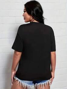 Women T-Shirts - Black - View 3