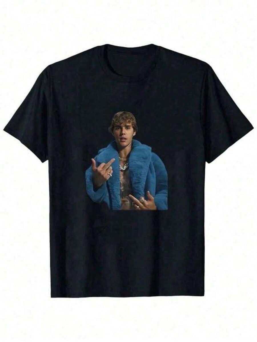 Men T-Shirts - Black - View 1