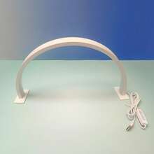 2pcs/1pc LED Crescent Nail Lamp, Beauty Lighting Fixture, USB Powered, 3 Color Modes & 10 Brightness Levels, Portable, Suitable For Nail Art, Eyelash Extension, Tattoo Lighting, Room Decor, Great Gift Idea - 多款式 - 查看 15
