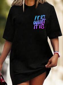 Women T-Shirts - Black - View 6