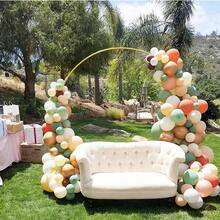 Gold Flower Arch Single Arch Gate, Wedding Stage Backdrop Decor - View 9