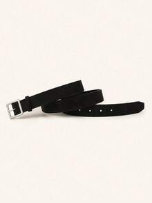 1 pièce Ceinture ajustable style vintage avec boucle, convient aux adolescents et adultes pour porter en été, automne, hiver et Halloween - Taille unique - Voir 6