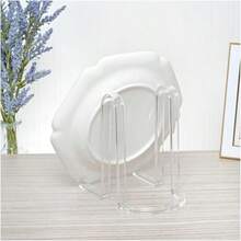 Brand Clear Acrylic Ribbon-Style Display Easel - Claro - Ver 4