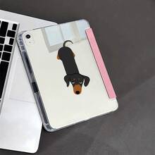 1 chiếc ốp lưng máy tính bảng in hình chó Dachshund màu hồng, tương thích với iPad thế hệ thứ 10 10.9 inch 2022 / Air 13 (M3 2025) / Air 11 (M3 2025). Tương thích với SAMSUNG, , Oppo Pad, Matepad, Vivo Pad, Honor Pad. - Nhiều màu - Xem 9