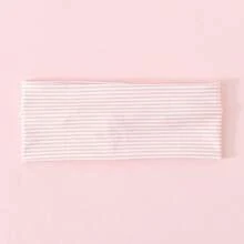 5pcs/Set Fashion Women Soft Non-Slip Headbands With Bow, Stripe, Heart, Floral Prints, Elastic Yoga Sports Hair Accessories, Versatile For Daily Wear Winter Scarf Women Bandanas Soft Headwrap Women Hair Band,Festival,Party - Multicolor - View 8