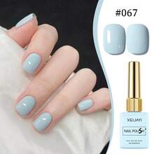 1 Bottle 15ml XEIJAYI Solid Color Gel Nail Polish, High Gloss, Long-Lasting, UV LED Removable Gel Nail Polish - Multicolor - View 101