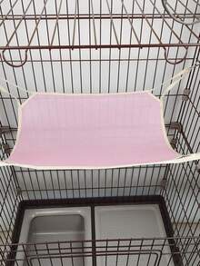 1 buah Hammock Kucing Bernapas, Alas Ayunan Gantung untuk Kucing, Cocok untuk Semua Musim, Anti Gigitan dan Anti Gores, Cocok untuk Kandang Kucing - MultiWarna - View 10