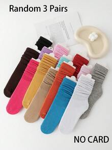 1/3/6 Pairs Unisex Casual Short Socks, White Color Sports Socks With Cute Patterns, Gift (Card Not Included) - Multicolor - View 9