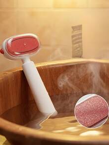 1pc Foot Scrubber Tool, For Removing Dead Skin, Home Foot Heel Sole Care Tool, Foot Scrub Stone, Foot Scraper, Foot Scrub Brush - Multicolor - View 2