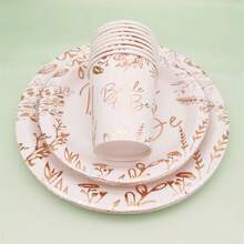 Disposable Kitchenware - 8Pcs Paper Cup - View 1