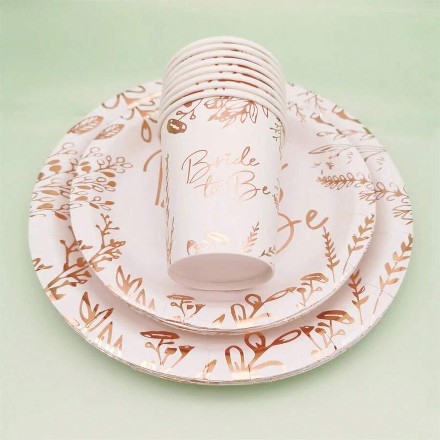 Disposable Kitchenware - 8Pcs Paper Cup - View 1