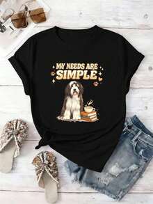 Women T-Shirts - Black - View 2