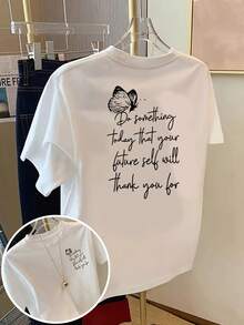 Women T-Shirts - [White] - View 1