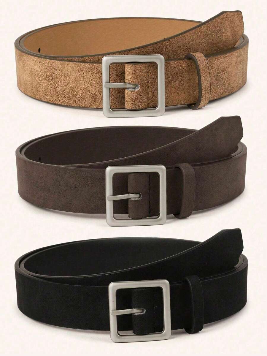 1 pièce Ceinture ajustable style vintage avec boucle, convient aux adolescents et adultes pour porter en été, automne, hiver et Halloween - Taille unique - Voir 1