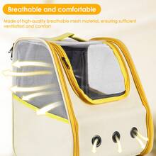 Pet Backpack - Żółty - Zobacz 9