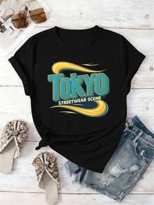 Women T-Shirts - Black - View 2