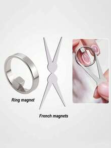 Dụng cụ vẽ móng mắt mèo, dụng cụ đa chức năng với nam châm mạnh, thích hợp cho người mới bắt đầu dễ dàng tạo kiểu móng mắt mèo rỗng, nam châm tròn chuyên nghiệp có thể tạo hiệu ứng tròn ngay lập tức. - Nhiều màu - Xem 5