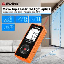SNDWAY Portable High-Precision Digital Laser Distance Meter 50m/70m/105m Mini Laser Rangefinder 99 Sets Data Storage - A - 查看 3
