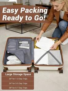 Luggage Sets - Milky - View 8