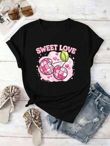 Women T-Shirts - Black - View 2