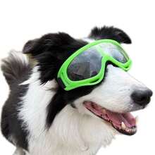 1pc Pet Dog Sunglasses, Windproof Goggles For Border Collie, Golden Retriever, Corgi, French Bulldog, Maine Coon With Double Straps To Prevent Falling Off - Multicolor - View 6