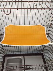 1 buah Hammock Kucing Bernapas, Alas Ayunan Gantung untuk Kucing, Cocok untuk Semua Musim, Anti Gigitan dan Anti Gores, Cocok untuk Kandang Kucing - MultiWarna - View 11