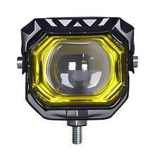 1 pieza Faro LED Heyword diseñado para uso en exteriores, proporciona luz alta, luz baja, efecto de parpadeo y función de ojo de diablo, soporte ajustable. Adecuado para motocicleta, bicicleta eléctrica, scooter, baterías no incluidas - 1 pieza - Ver 12