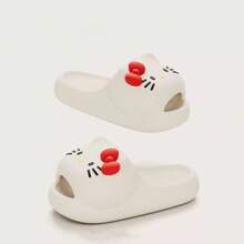 Official Sanrio Series Hello Kitty Soft & Fluffy Slippers, Cute & Comfortable Non-Slip House Slippers For Daily Home Use - Women's Slippers - View 18