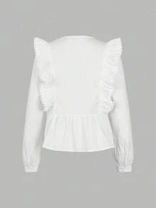 Women Tops - White - View 7