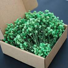 HOSY 50/100 Pcs Pure White Artificial Daisy Flowers - Exquisite, Easy To DIY, Suitable For Wedding, Home And Office Decor, Parties And Gardens - Tabletop Bohemian Garland, No Feathers, No Electricity, Suitable For Christmas, Thanksgiving And Halloween Decorations, Home Christmas Gifts And Christmas Decorations - White Baby's Breath - View 8