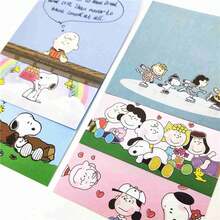 SNOOPY 1pc 2026 New American Cartoon Style Memo Pad, Cute & Compact Design, Detachable For Convenient Use, Lightweight & Portable - Multicolor - View 1