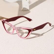 Extra-Large Tortoise-Patterned Glasses, Designed For Comfort And Ease Of Use.Very Suitable For Reading And Using Electronic Devices Such As Computers And Mobile Phones - màu xanh lá - Xem 4