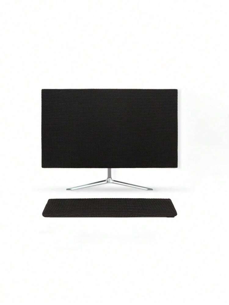 1pc 24-76.2cm Desktop Computer Monitor Dust Cover, Easy To Install Solid Color Screen Protector, Designed To Protect Desktop Computer Screens From Dust, Desktop Monitor Dust Cover, Keyboard Cover, Minimalist Screen Protector - Multicolor - View 15