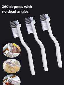 Cepillo de limpieza de langosta en miniatura estilo japonés, cepillo de limpieza de plástico, cepillo para máquina de leche de soja, cepillo para licuadora, herramienta de limpieza para exprimidor - Talla única - Ver 9