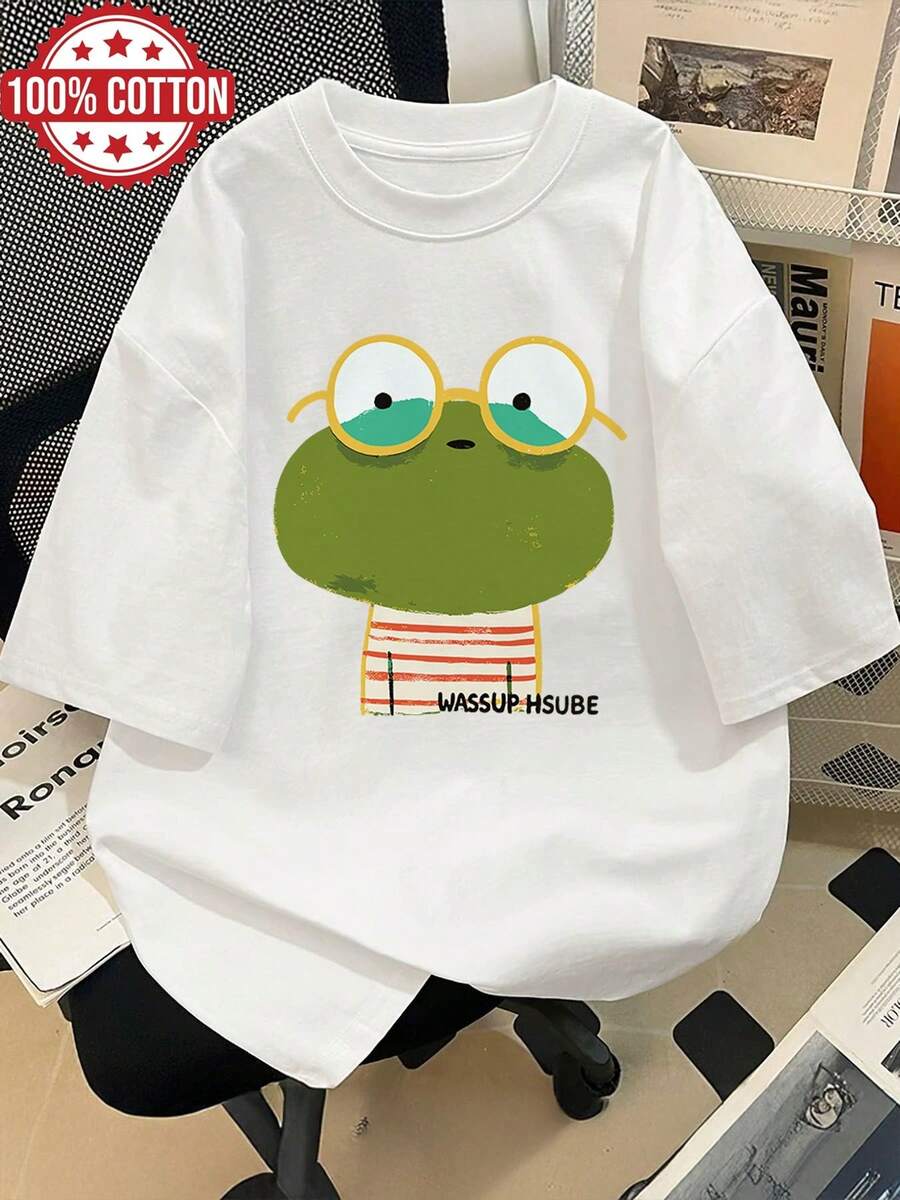 Women T-Shirts - [White] - View 1