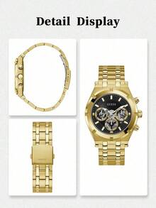 Gale Men's Gold Chronograph Watch - Premium Men's Gift GW0260G2 - Gold - View 6