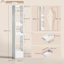 HOMCOM Estante - A - Ver 7