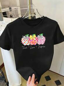 Women T-Shirts - Black - View 2
