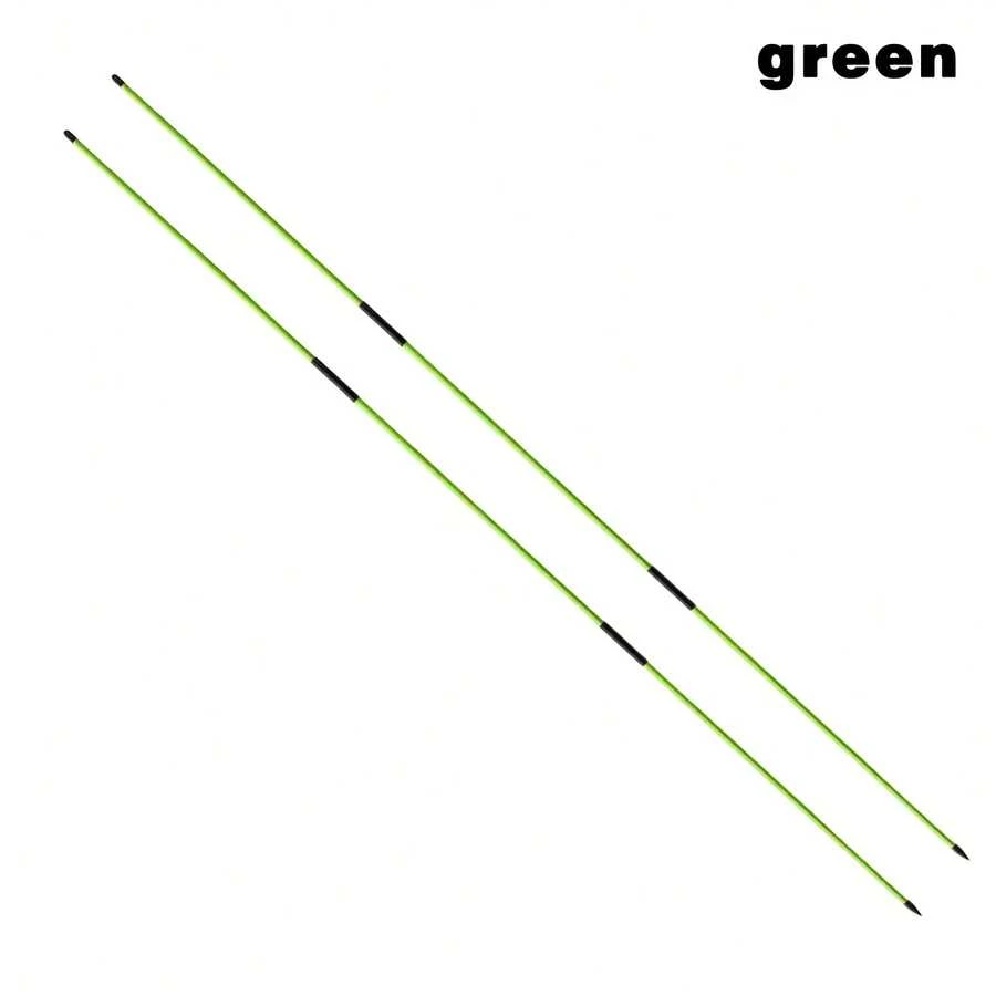 Golf Alignment Stick, Golf Training Aid For Aiming, Putting, Posture Correction, Golf Practice Rod - Green - View 1