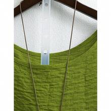 Blusa Casual de Media Manga para Mujer - Color Verde Oliva, Corte Holgado, Ideal para Hogar y Festivales - Verde Oliva - Ver 6