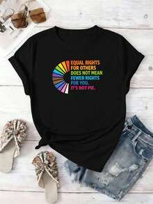 Women T-Shirts - Black - View 2