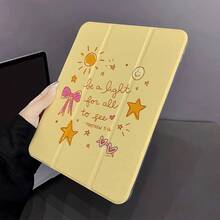 1 chiếc ốp lưng máy tính bảng in hình ngôi sao và nơ, tương thích với iPad thế hệ thứ 10 10.9 inch 2022 / Air 13 (M3 2025) / Air 11 (M3 2025). Tương thích với SAMSUNG, , Oppo Pad, Matepad, Vivo Pad, Honor Pad. - Nhiều màu - Xem 2